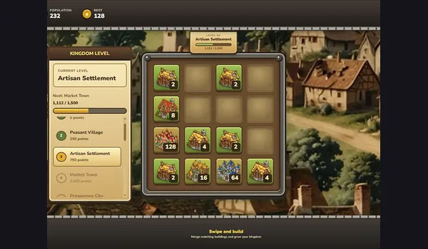 2048 Kingdom — original game screenshot