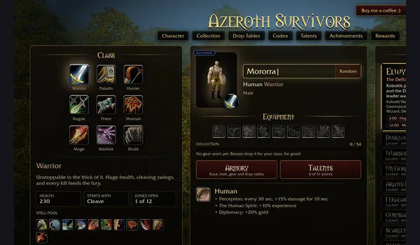 Azeroth Survivors — project artwork