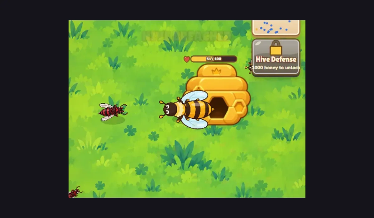Bee Rise: Idle Hive Kingdom — original game screenshot