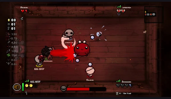 The Binding of Isaac: Repentance+, captura del juego original