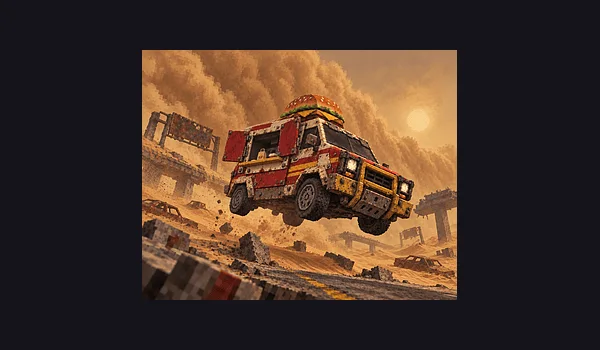 Burger Run: Wasteland Delivery — original game screenshot