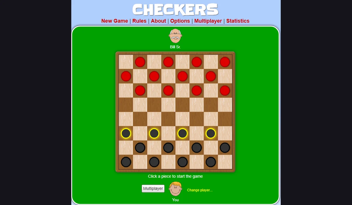 Checkers: Cardgames.io — project artwork