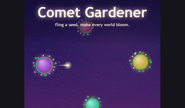 Comet Gardener – Original-Spielaufnahme