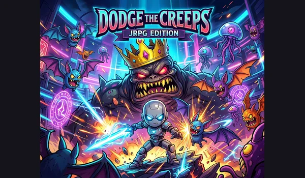 Dodge the Creeps: JRPG Edition — original game screenshot