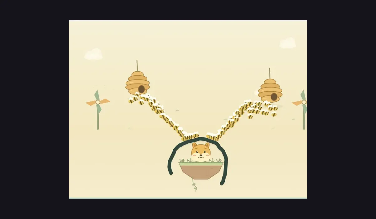 Doge Buzz — original game screenshot