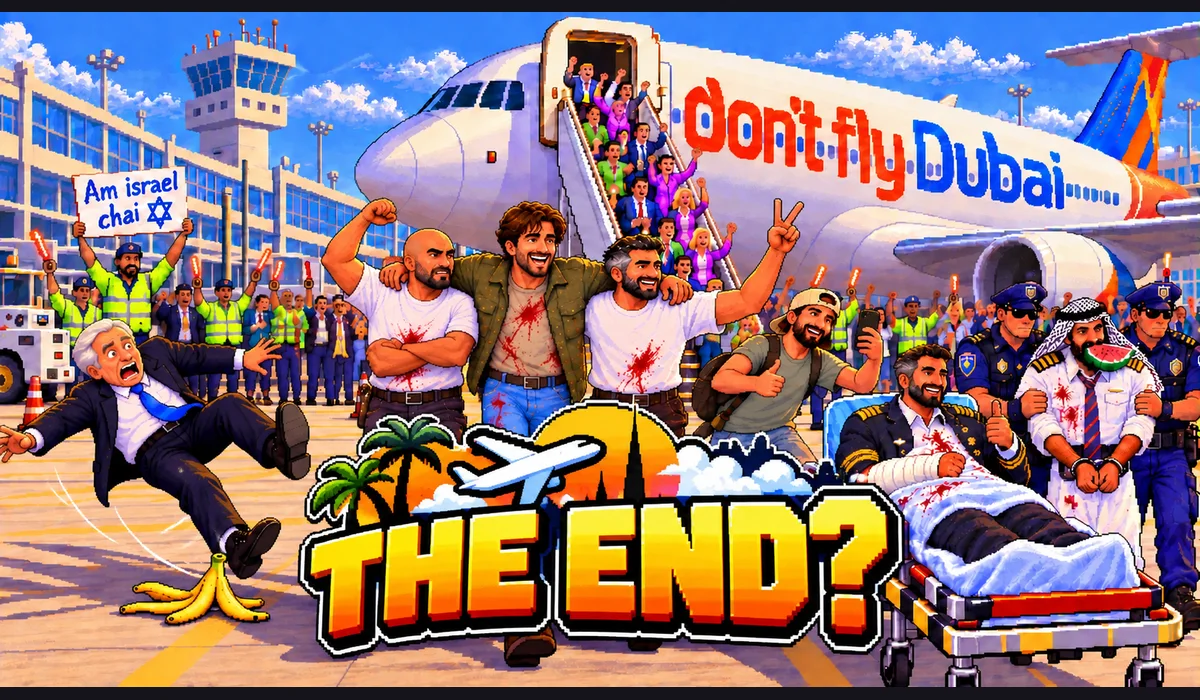 Don't Fly Dubai Quest — original game screenshot