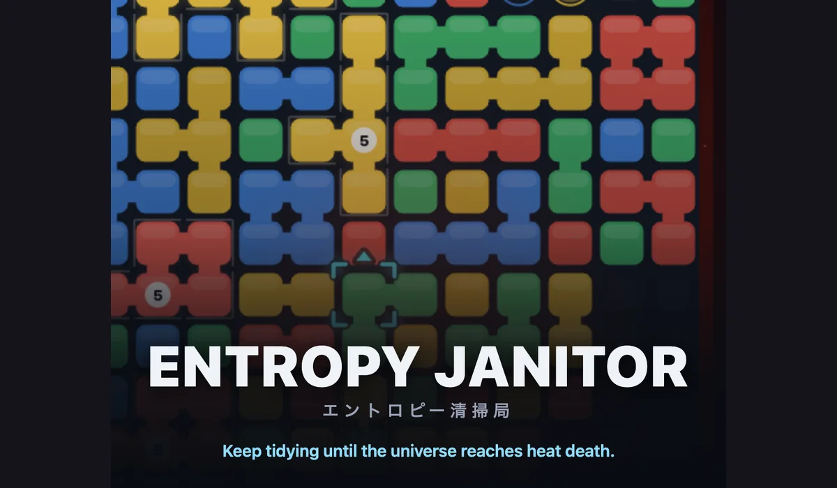 Entropy Janitor — original game screenshot