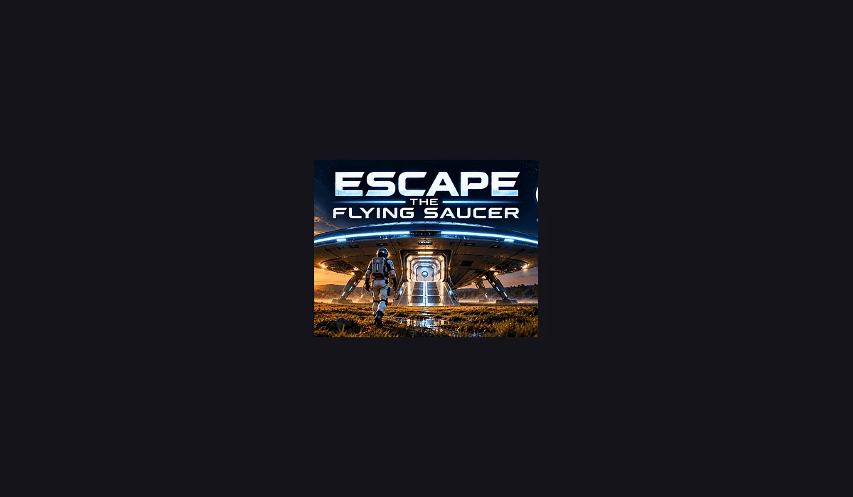 Escape The Flying Saucer — original game screenshot
