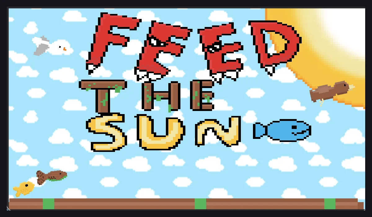 Feed The Sunfish — original game screenshot