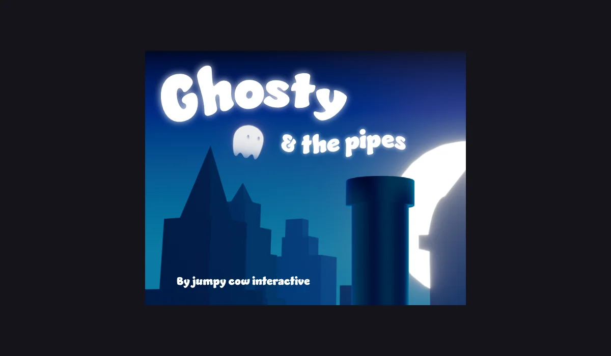 Ghosty & the pipes — original game screenshot