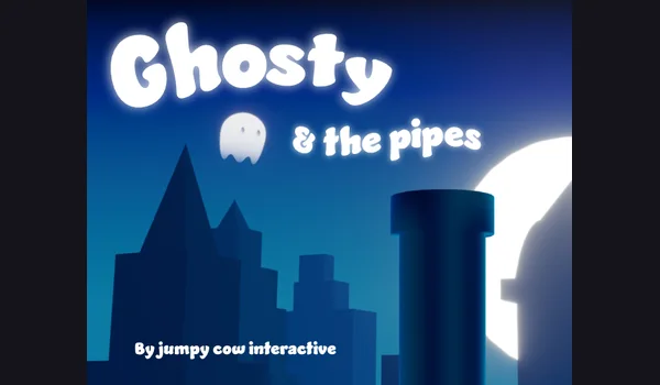 Ghosty & the pipes — original game screenshot