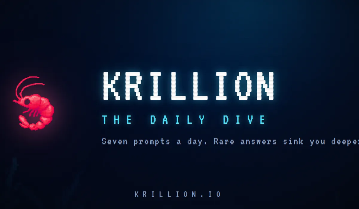 Krillion — project artwork