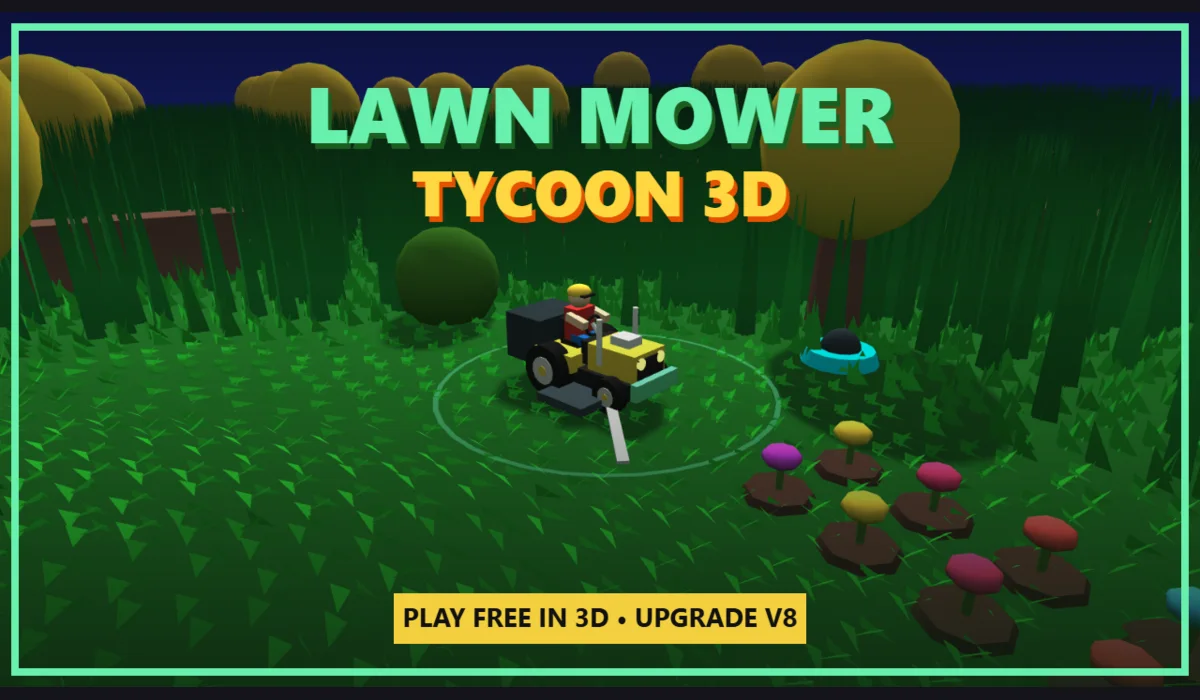 Lawn Mower Tycoon 3D — original game screenshot