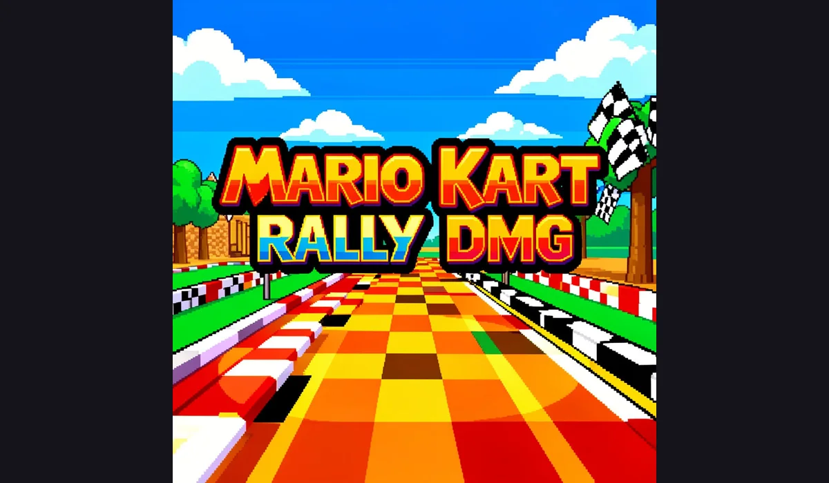 Mario Kart Rally DMG — original game screenshot