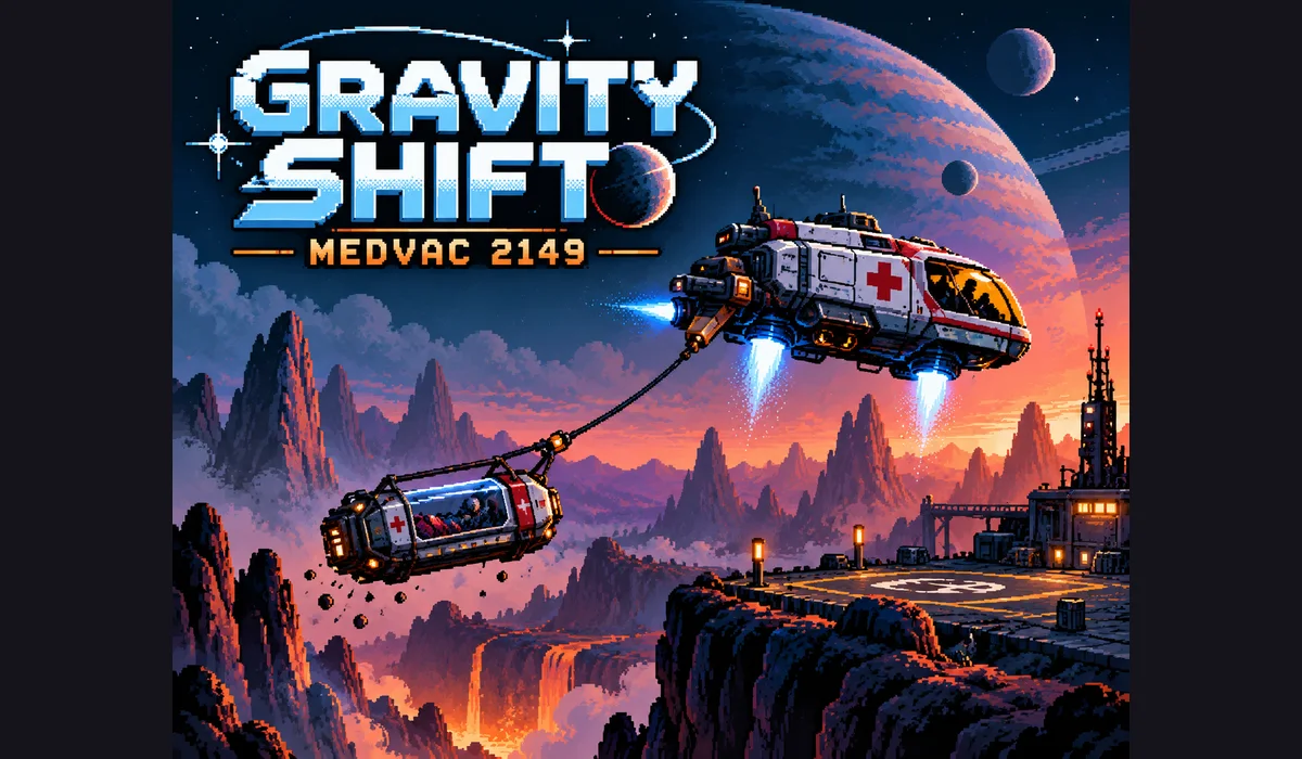 GRAVITY SHIFT: MEDVAC 2149 — original game screenshot