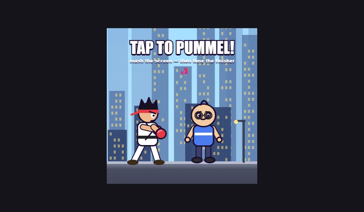 Mega Dragon Uppercut: Idle — original game screenshot