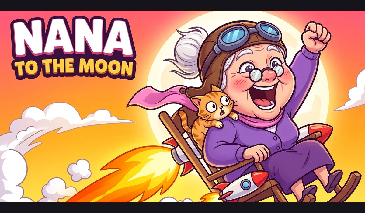 Nana to the Moon — original game screenshot