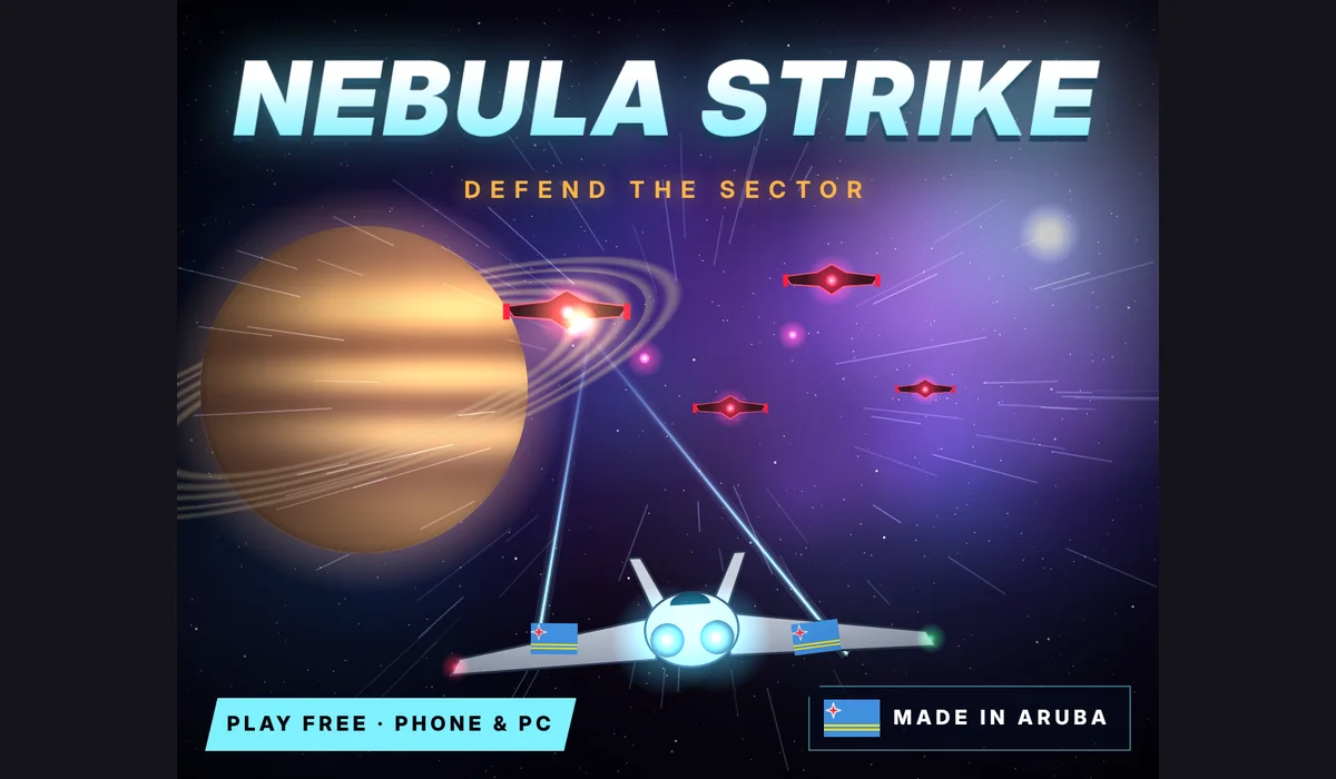 Nebula-strike Aruba sector — original game screenshot