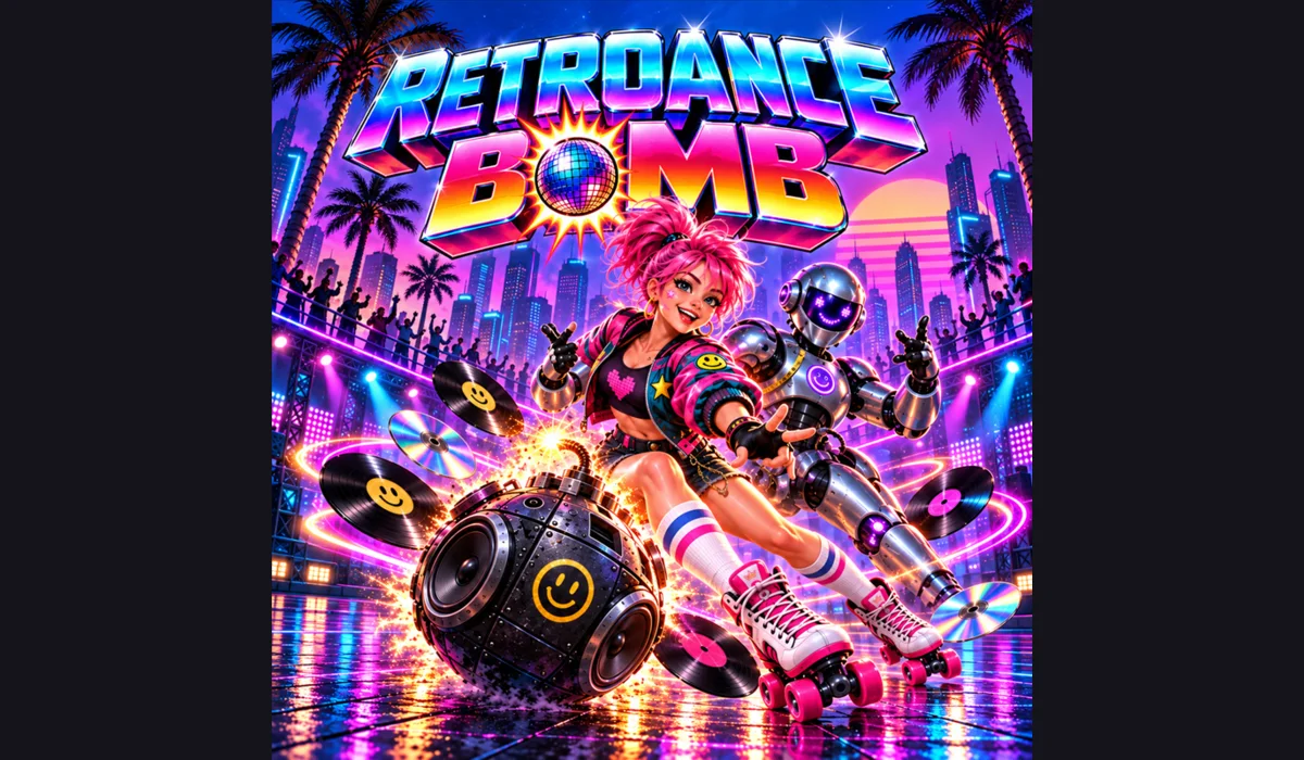 Retrodance Bomb 2 — original game screenshot