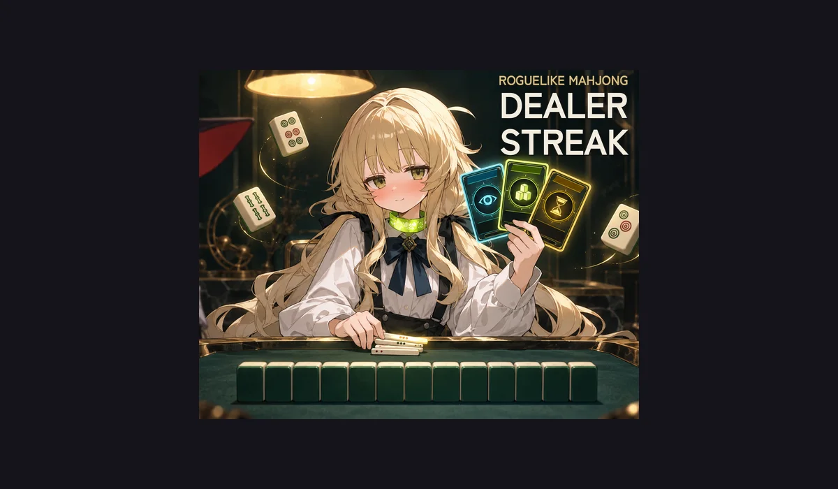 Roguelike Mahjong: Dealer Streak — original game screenshot