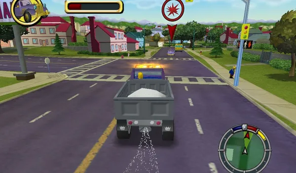 The Simpsons: Hit & Run — 原作游戏截图