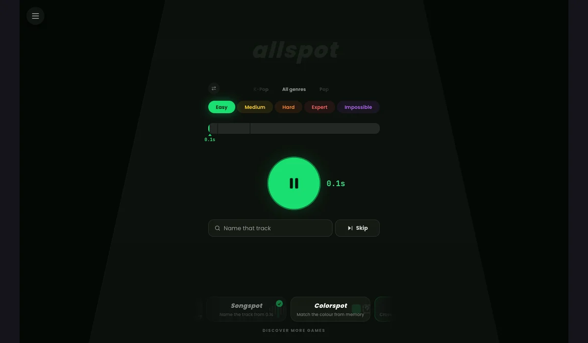 Songspot — project artwork