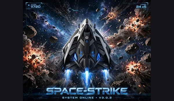 Space-Strike-beta – Original-Spielaufnahme