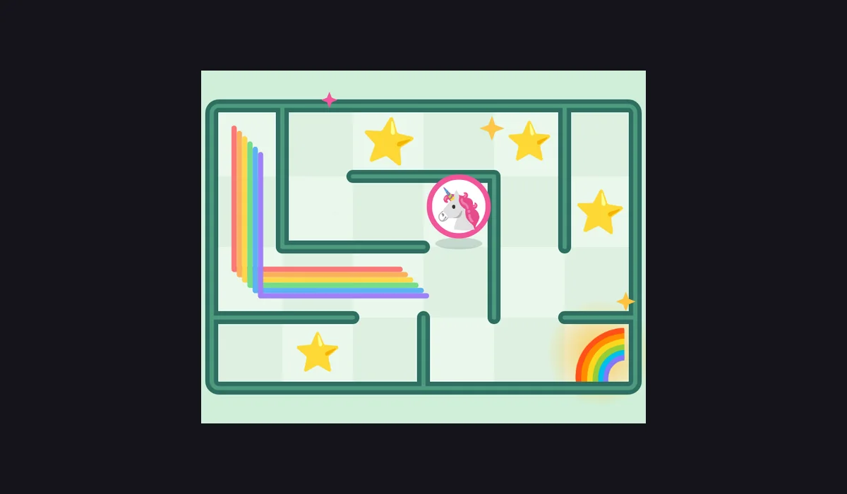 Sparklehoof's Maze — original game screenshot
