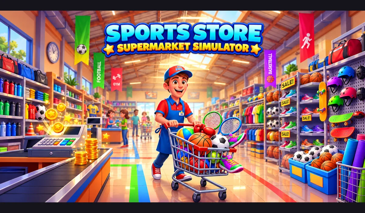 Sports Store Supermarket Simulator — original game screenshot