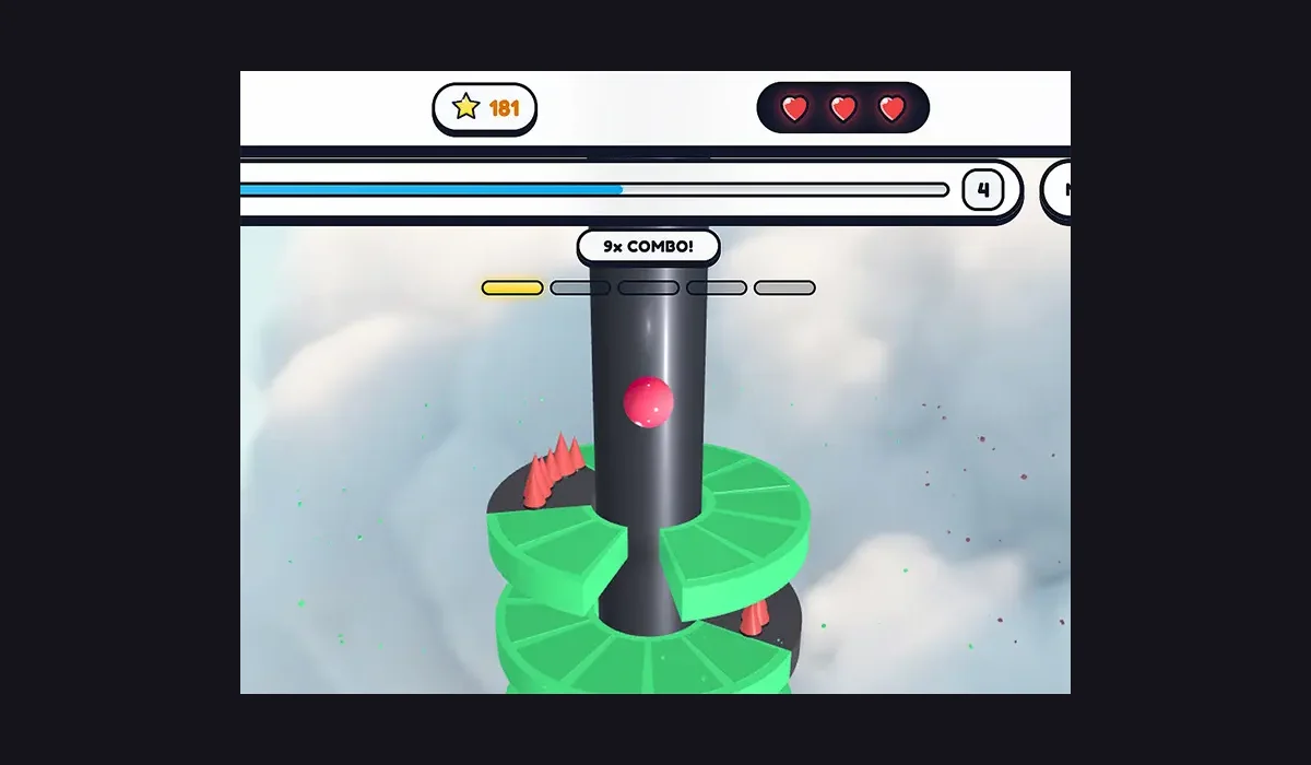 Stack Bounce 3D: Helix Smash — original game screenshot