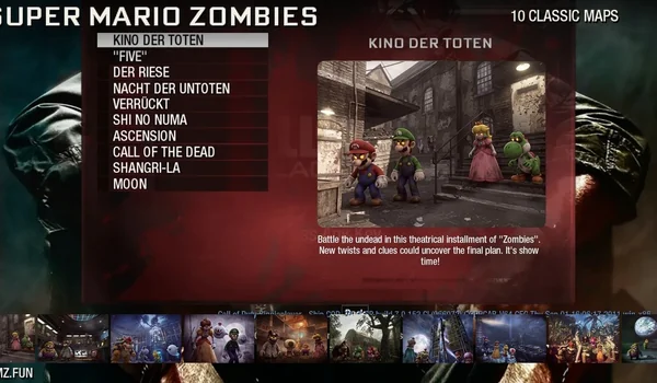 Super Mario Zombies, imagen del proyecto