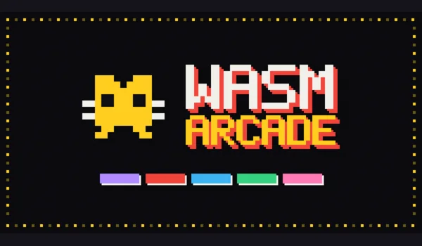 WASM Arcade – Projektmotiv