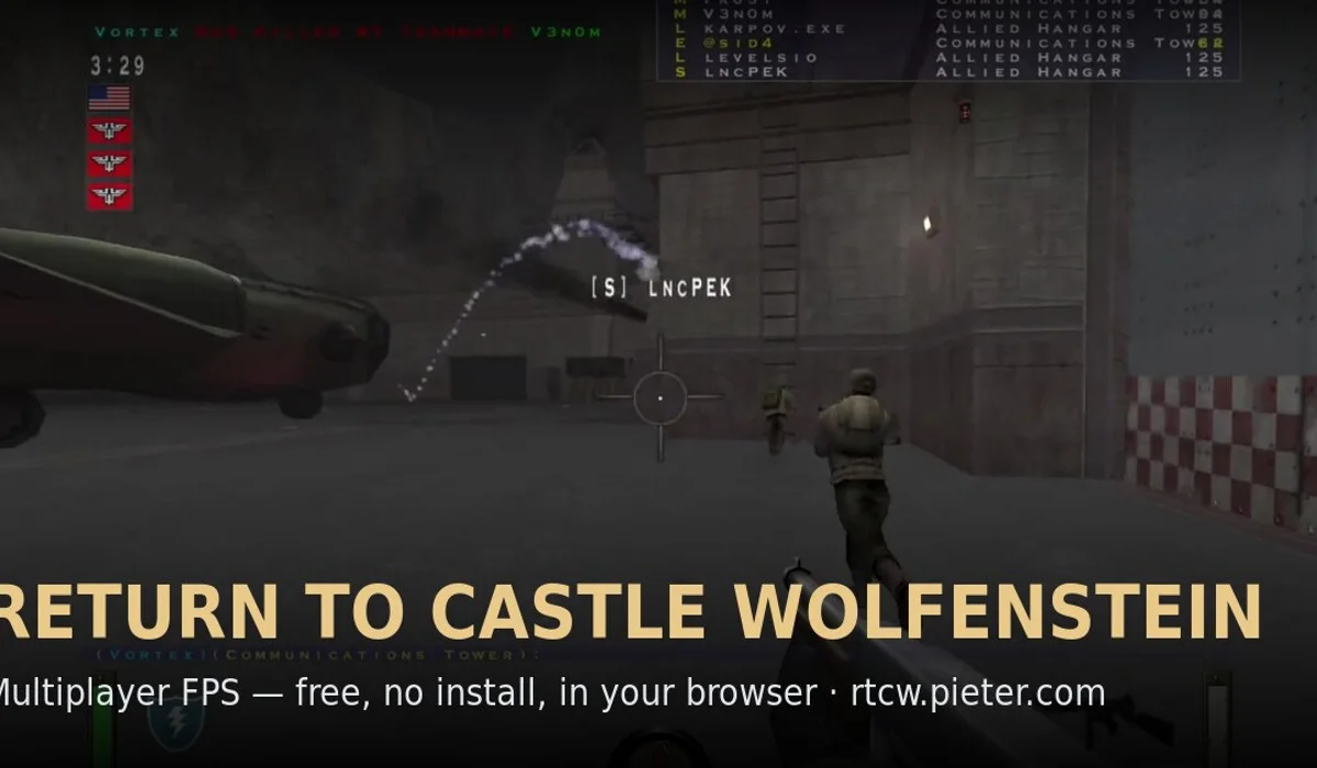Return to Castle Wolfenstein — project artwork