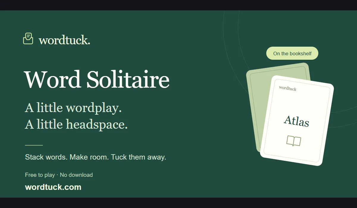 wordtuck — original game screenshot